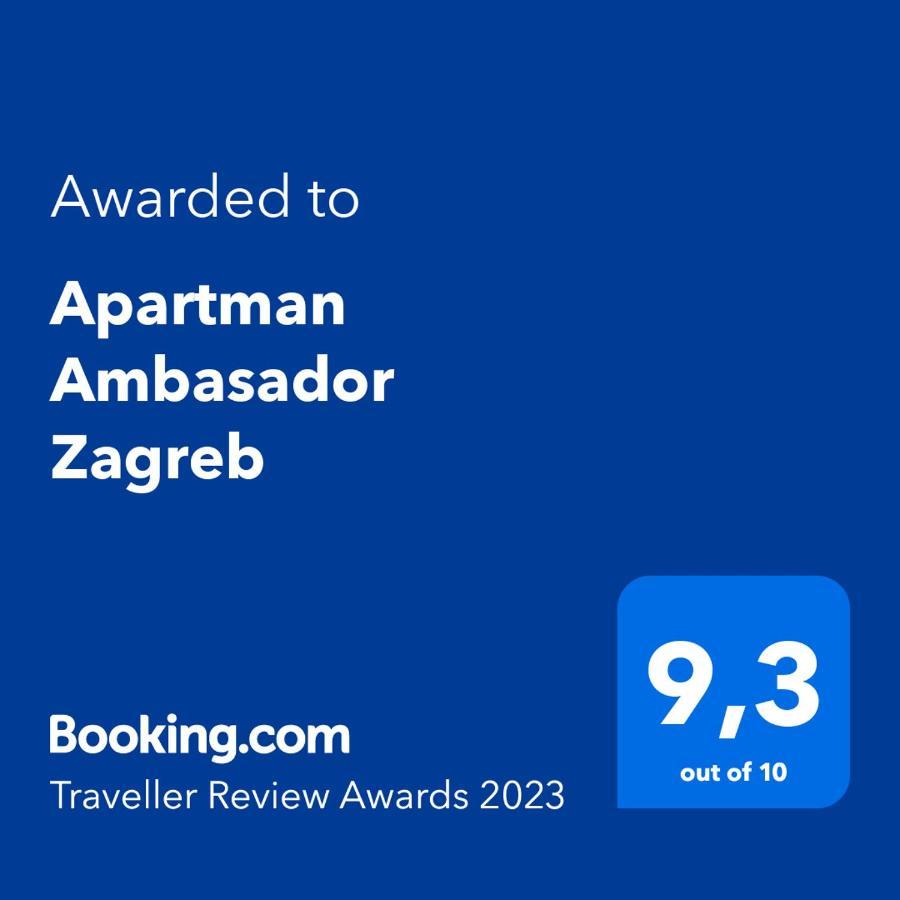 Apartman Ambasador ซาเกร็บ ภายนอก รูปภาพ